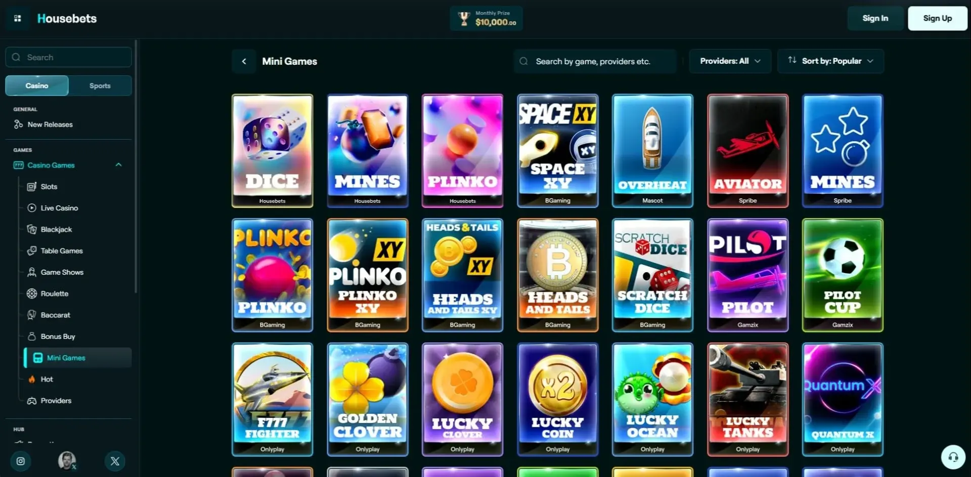 Housebets Casino: Crypto Gaming, Slots and Live Casino image 3